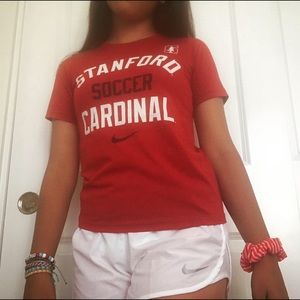 Stanford Nike soccer dri-fit tee